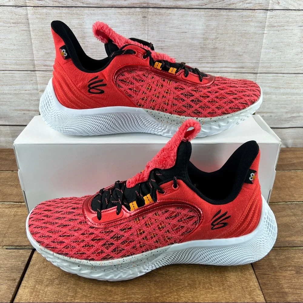 Under Armour | Shoes | Under Armour Curry Flow 9 Elmo | Poshmark display picture 3